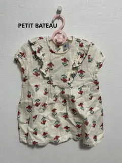 プチバトー 花柄ワンピース
