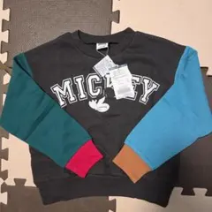 新品Breezeミッキートレーナー130