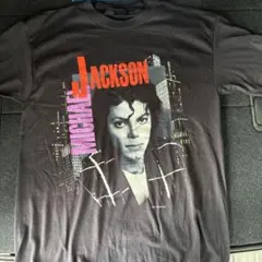希少 Michael Jackson Bad Tour '87 スタッフTシャツ - メルカリ