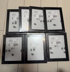 【新品未使用】IKEA FISKBO フォトフレーム 13x18cm 7個セット