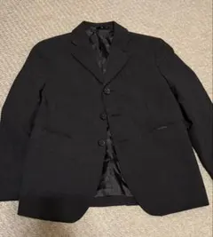 【子ども服】ブラックジャケット 120cm