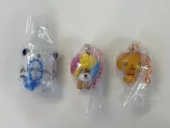 サンエックスユニバース チャームつきグミ たれぱんだ・アフロ犬・こげぱん