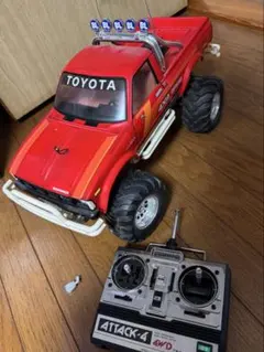 ★タミヤ トヨタハイラックスマウンテンライダー 再販品 室内走行のみ 美品！ 山道だってグイグイ走破！「トヨタ ハイラックス マウンテン