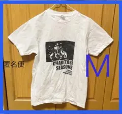 M チャリ旅 バラエティ ホワイト カミナリ 芸人 たくみ まなぶ Tシャツ