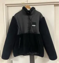PUMA フリースジャケット XL ブラック