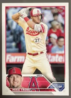 【ブルーパラレル 1/49】マイク・トラウト&大谷翔平 topps now シリ ブルーパラレル 1/49】マイク・トラウト&大谷翔平 topps now