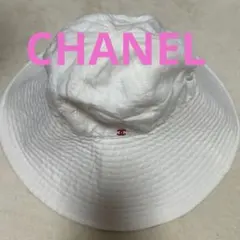 CHANEL バケットハット M ホワイト - メルカリ