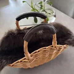 2025年最新】かごバッグ ファーの人気アイテム - メルカリ