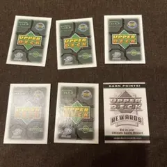 Upper Deck トレーディングカード関連 パーソナライズカード 6枚セット