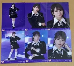 LOVE イコラブ 佐々木舞香 直筆 コンプ 呪って呪って のろのろ 紫背景