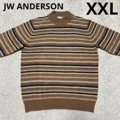 ユニクロ×JW アンダーソン プレミアムラムウールモックネックセーター XXL茶