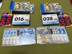 ポケモンカードゲームMEGA スタートデッキ100セットNo.016、028