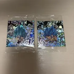 ドラゴンボール超戦士シールウエハース超　ウルトラゴッドレア極　UR２枚セット