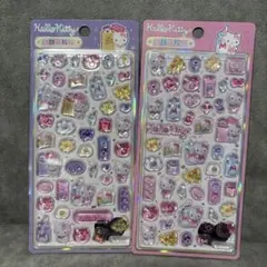 キティー　ぷくぷく立体シール海外限定　ライセンス品