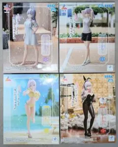 ロシデレ　フィギュア　アーリャ　体操着　ワンピース　水着　バニー　４種類