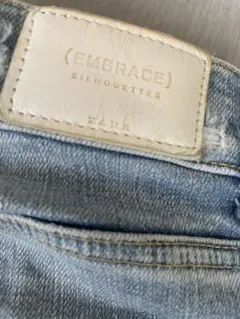 ZARA スキニーデニム グレー EUR36 USA4のサムネイル