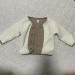 美品 ボア アウター 70-80cm