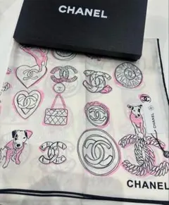 CHANEL スカーフ　シルク