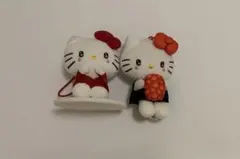 スシロー ハローキティ マスコット 2点セット