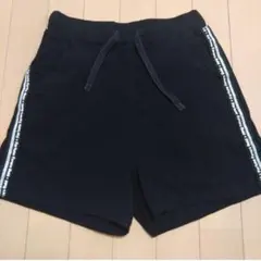 キッズ ショートパンツ ブラック 160cm 女の子 黒 ハーフパンツ