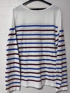 SHIPS MARINE UNIFORM 赤×青ボーダーロンTのサムネイル