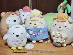 すみっコぐらし　なんでもいきもの　ぬいぐるみセット