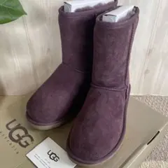アグ ■UGG ムートンブーツ パープル 美品