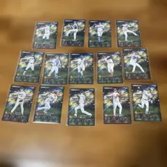 プロ野球チップス プロスピA ノーマルカード　14枚　まとめ売り