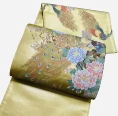 正絹西陣袋帯 舞蝶文 金糸 ①( 振袖、訪問着、留袖) - メルカリ