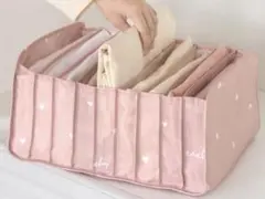 Collicarpo 収納ケース 仕切りケース 収納ボックス 引出し収納 ピンク