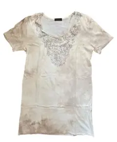【goa (ゴア)】半袖Tシャツ カットソー 羽根デザイン goa (ゴア)】半袖Tシャツ カットソー 羽根デザイン(バック