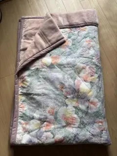 花柄毛布 140x210cm 月の友 12/16までの価格です
