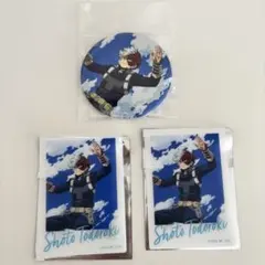 僕のヒーローアカデミア　ヒロアカ　スカイツリー　缶バッジ　フォトカード　轟焦凍