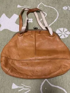 カンミ がま口 ハンドバッグ