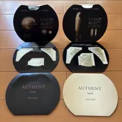 MENARD AUTHENT トライアルセット各2個 MENARD オーセントクリーム✖️6 - メルカリ