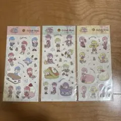 おそ松さん ラテ松 クリアシール 3点セット