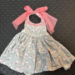 フラミンゴ柄エプロン　子供用【MARLMARL】