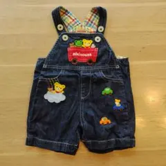 ミキハウス　アップリケサロペット　サイズ70