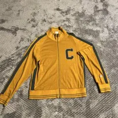 Champion トラックジャケット　Cロゴ　ハイネック