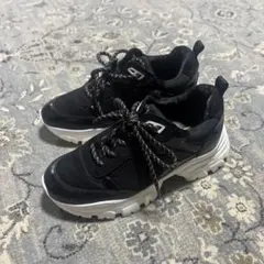 PICHE ABAHOUSE スニーカー ブラック 22.5cmのサムネイル