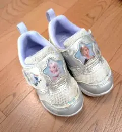 MOONSTAR アナと雪の女王 光るシューズ 14.0cm