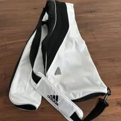 adidas ゴルフバッグ　ホワイト/ブラック