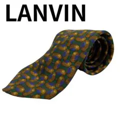 LANVIN ランバン ネクタイ 総柄 シルクのサムネイル