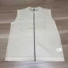 CLANE クラネ LINE SHEER N/S TOPS アイボリー