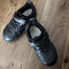 アサヒ　健康くん　キッズシューズ ブラック 18.5cm