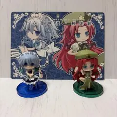 【訳あり3月まで】東方 スーパーデフォルメシリーズ04咲夜・美鈴 2体セット