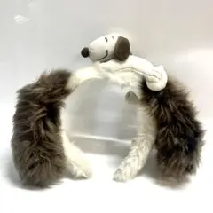 （Y）USJ限定 スヌーピー カチューシャ ぬいぐるみユニバ 2022年製