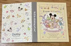 東京ディズニーシー　ダッフィー　ポストカードファイル