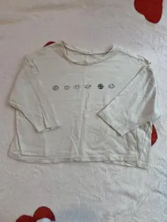 anggo 惑星プリント 長袖　ロンT 韓国子供服　子供服