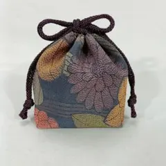 将棋駒袋 ちりめん 花柄